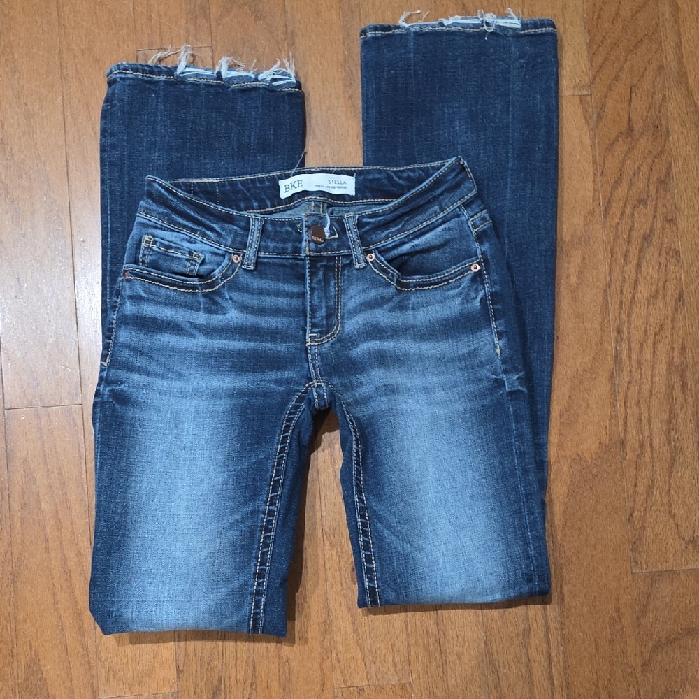 BKE Medium Wash Distressed Women‎ Jeans